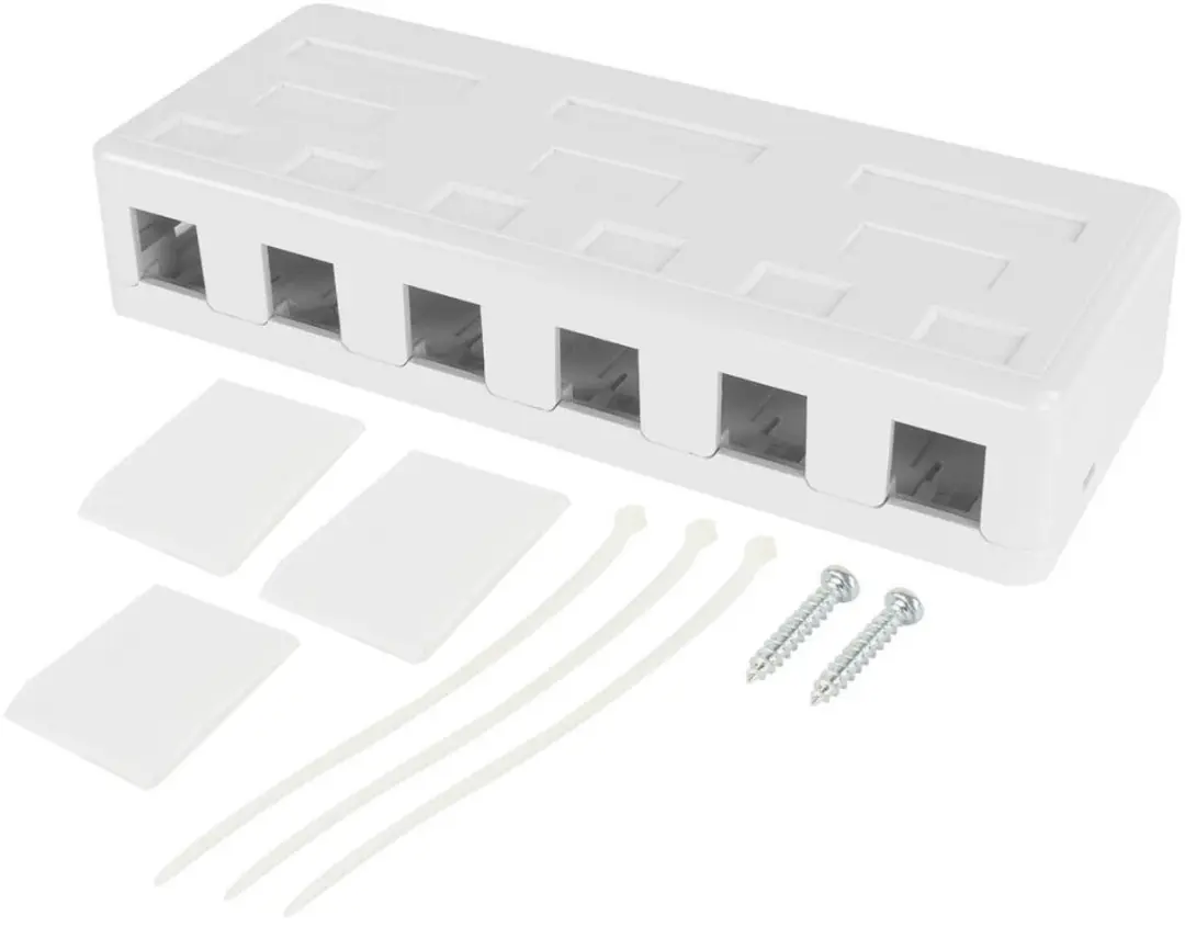 ACT Unloaded Surface Keystone Mount Box FA6031 - Wit