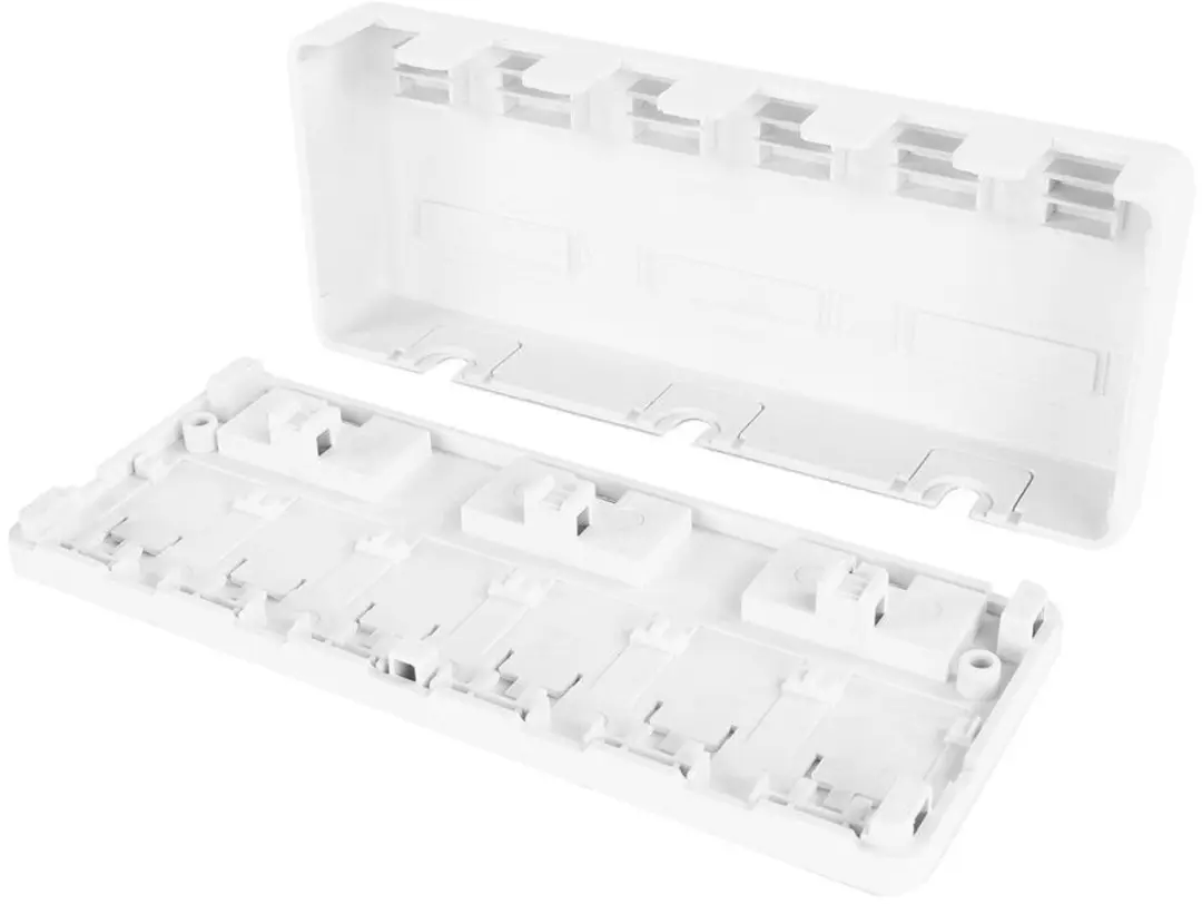 ACT Unloaded Surface Keystone Mount Box FA6031 - Wit