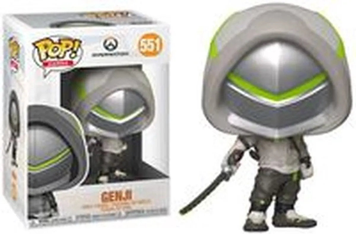 Funko POP! Games Genji FUN44223 Verzamelfiguur - 9 cm Multicolor