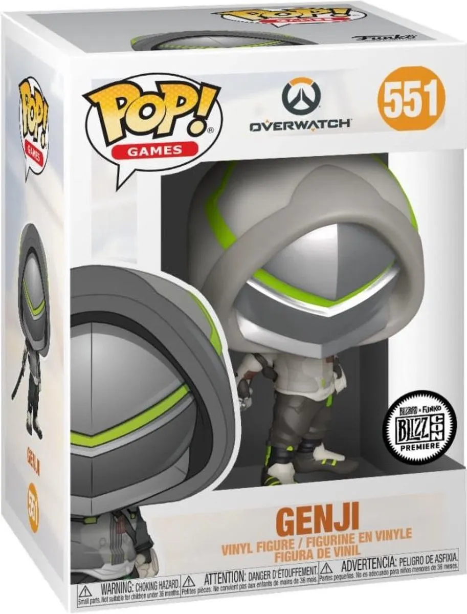 Funko POP! Games Genji FUN44223 Verzamelfiguur - 9 cm Multicolor