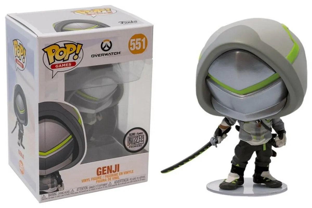 Funko POP! Games Genji FUN44223 Verzamelfiguur - 9 cm Multicolor