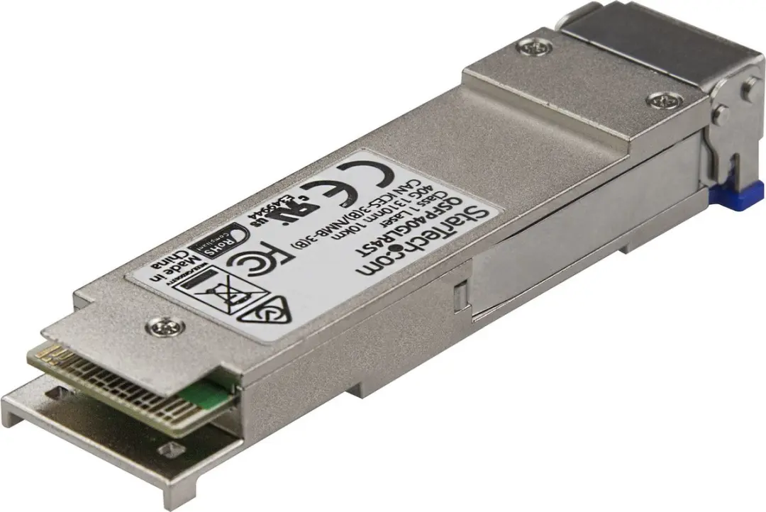 Startech QSFP40GLR4ST Glasvezelmodule 40GBase-LR4 - 10 km - Zilver