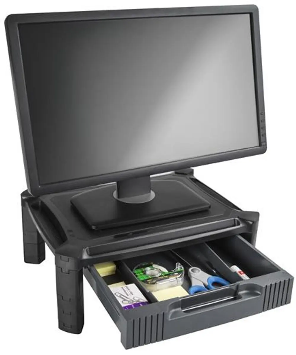 Startech MONSTADJD Monitorstandaard 32" - Zwart - afbeelding 6 van 6