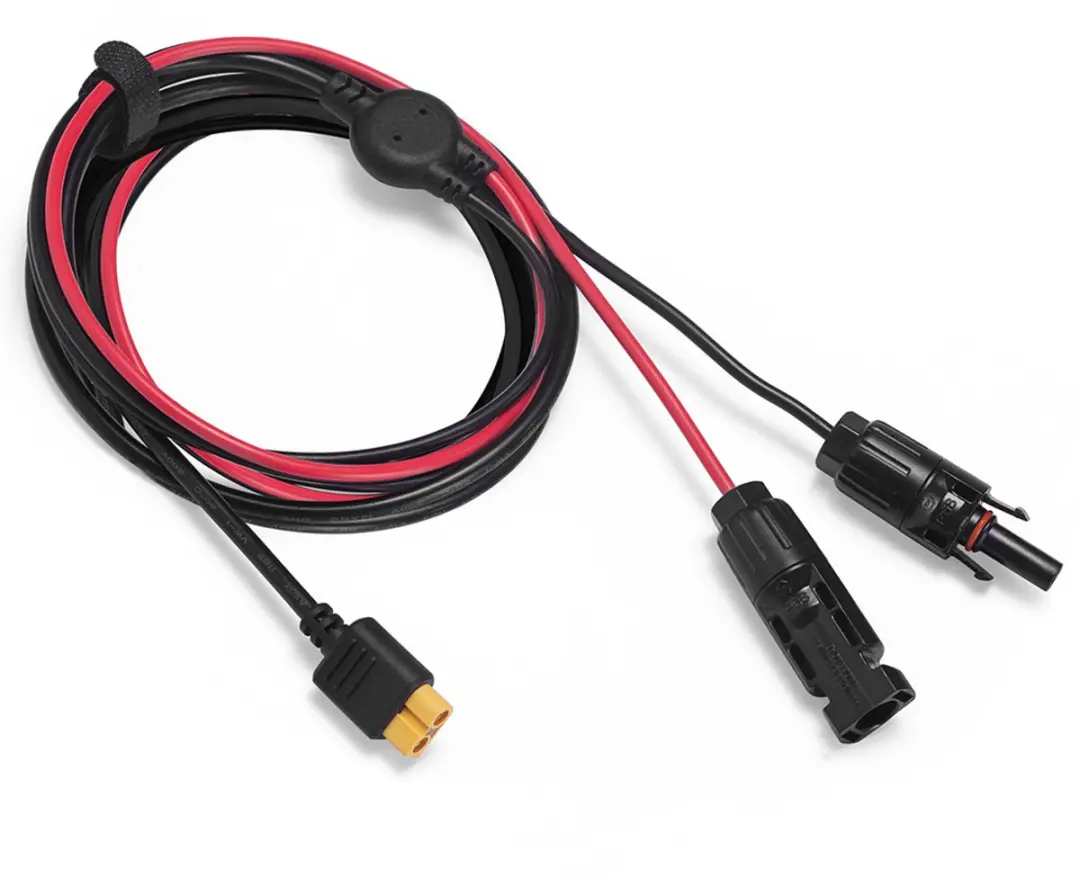 EcoFlow XT60i Solarkabel 3,5m - Zwart