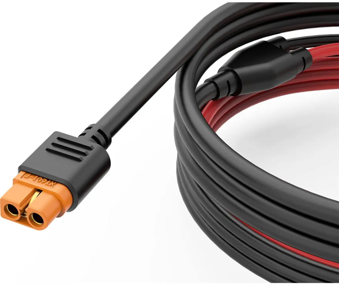EcoFlow XT60i Solarkabel 3,5m - Zwart
