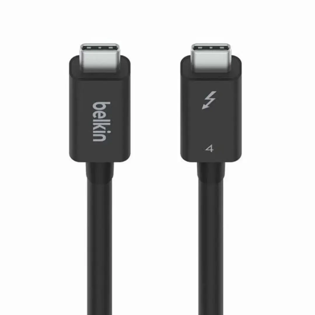 Belkin Thunderbolt 4 INZ003bt1MBK USB-C Kabel 1m - Zwart