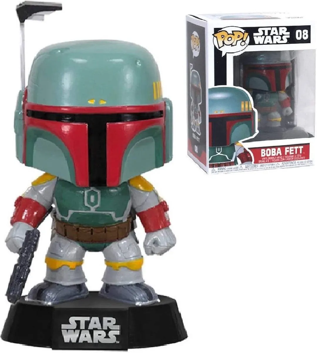 Funko Pop! Star Wars Boba Fett Verzamelfiguur FUN2386 - Multi