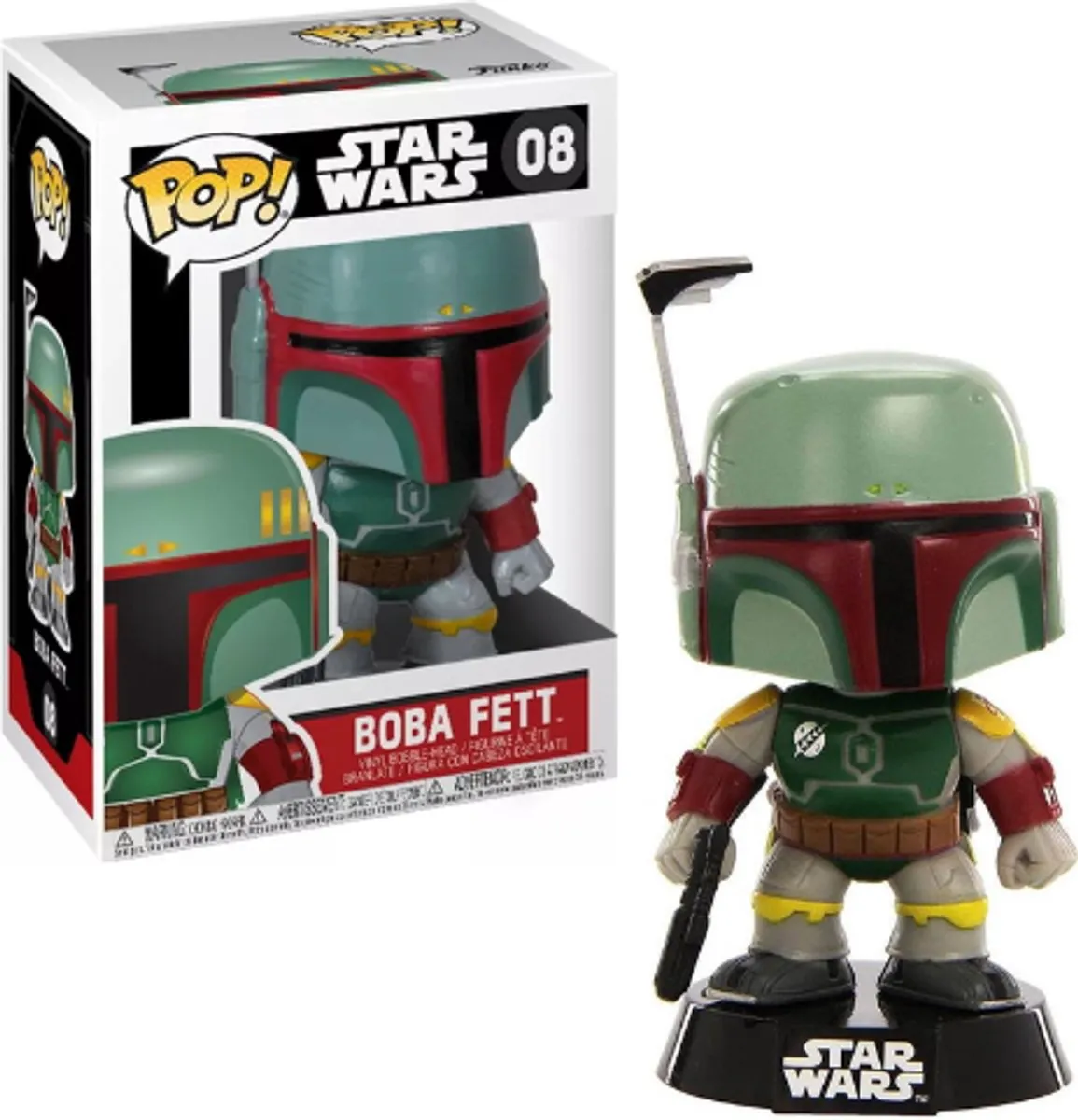Funko Pop! Star Wars Boba Fett Verzamelfiguur FUN2386 - Multi - afbeelding 6 van 6