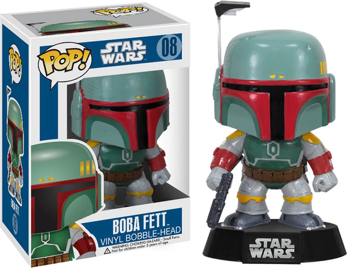 Funko Pop! Star Wars Boba Fett Verzamelfiguur FUN2386 - Multi