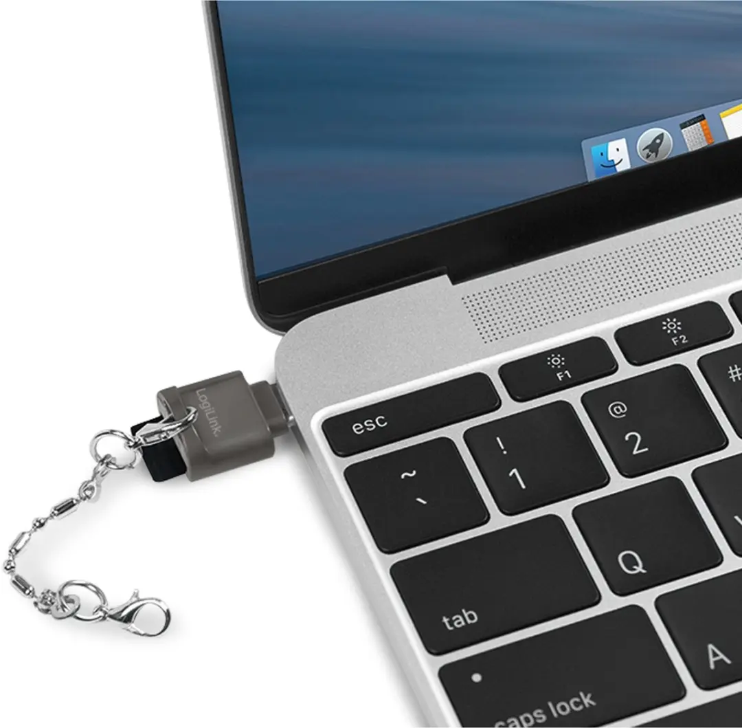 LogiLink CR0039 geheugenkaartlezer Grijs USB 2.0