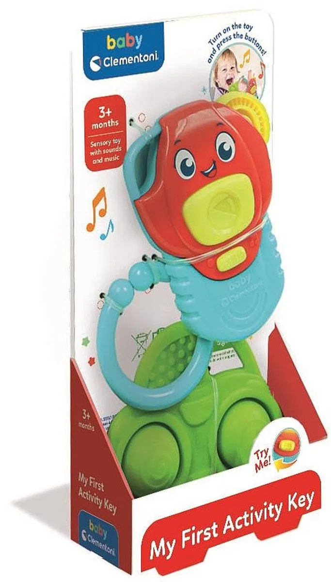 Clementoni Colour Interactive Key Baby Ontwikkelingsspeelgoed