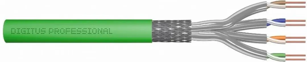 Digitus CAT8.2 sFTP Kabel 500m Groene Vaste Kern - DK-1843-VH-5