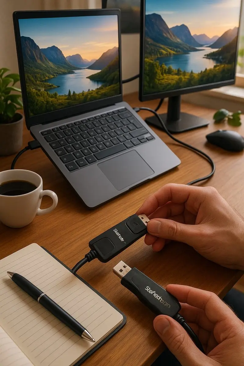 Startech DisplayPort naar HDMI Adapter 4K - Zwart