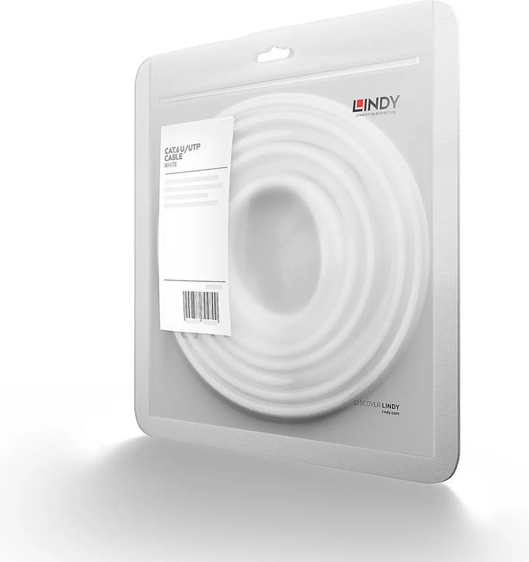 Lindy CAT 6 Patchkabel 5m - Wit