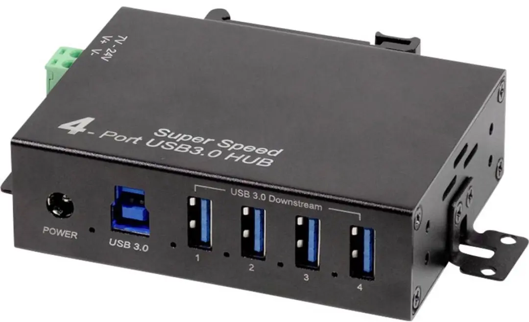 Logilink UA0443 USB 3.0 Hub 4 Poorten