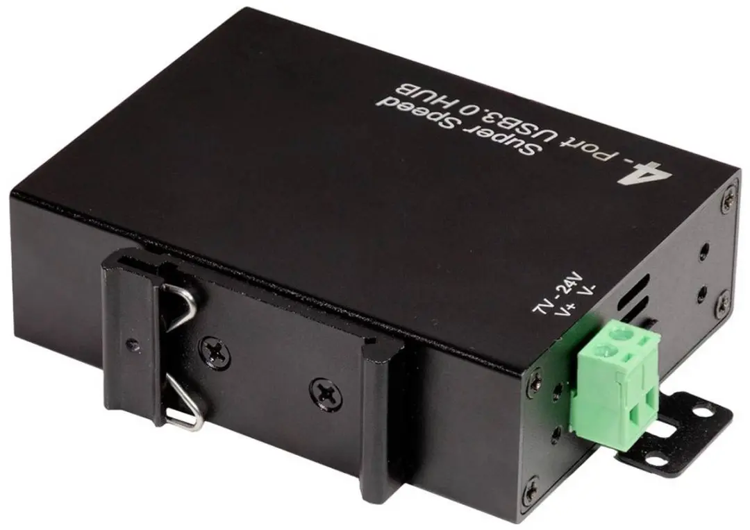 Logilink UA0443 USB 3.0 Hub 4 Poorten - Zwart