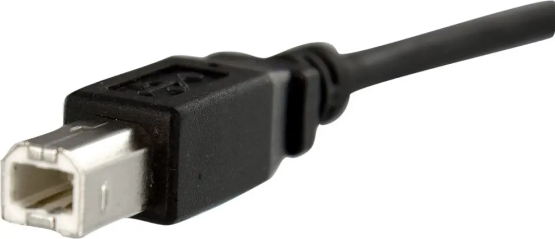 Startech USB-kabel B naar B Inbouwpaneel 30cm - Zwart