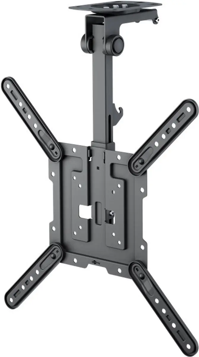 Goobay TV-Plafondbeugel 70824 - 55 inch - inklapbaar - Zwart - afbeelding 6 van 6