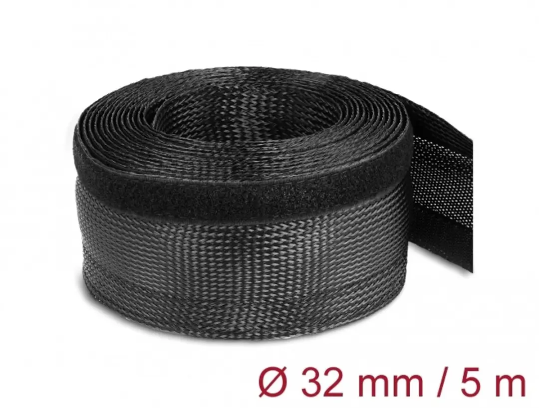 Delock Gevlochten Sleeving 5m x 32mm