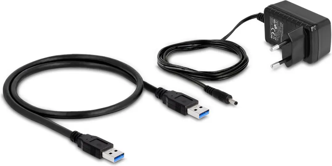 Delock 64182 USB 10Gbps Hub - 4x USB-A + Snelladen - Grijs