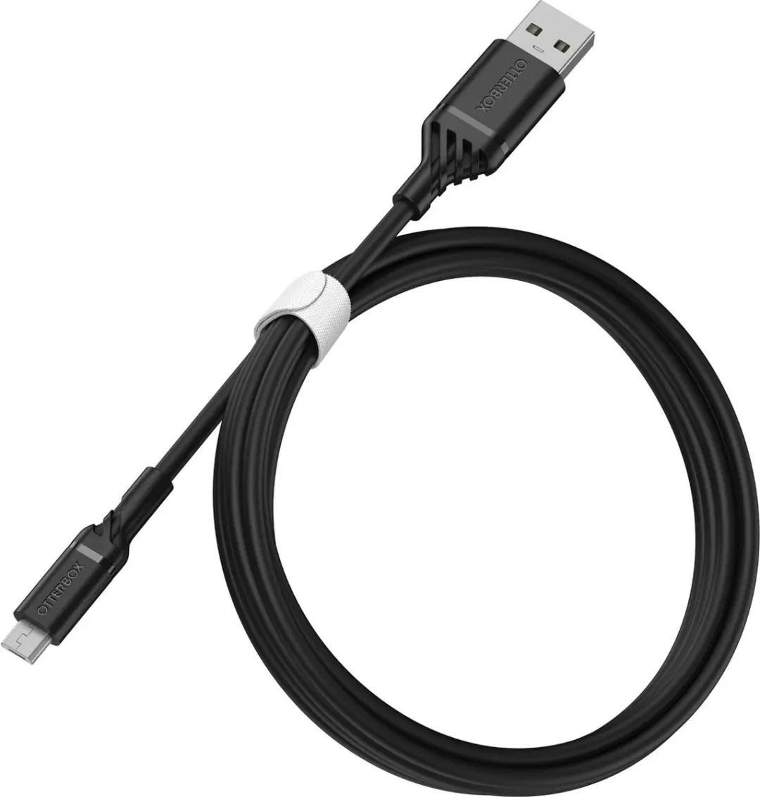 OtterBox USB-A naar Micro USB Kabel 1m - Zwart