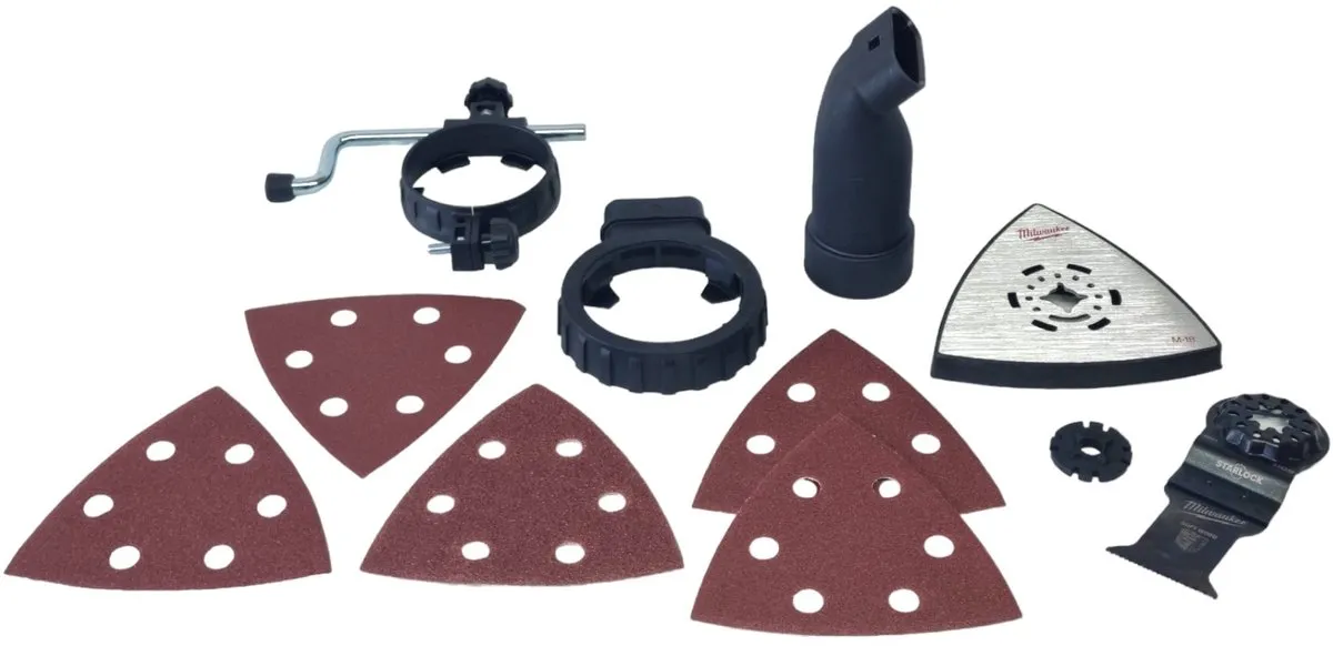 Milwaukee M18 FMT-0 Snoerloze Multitool - 7 Accessoires