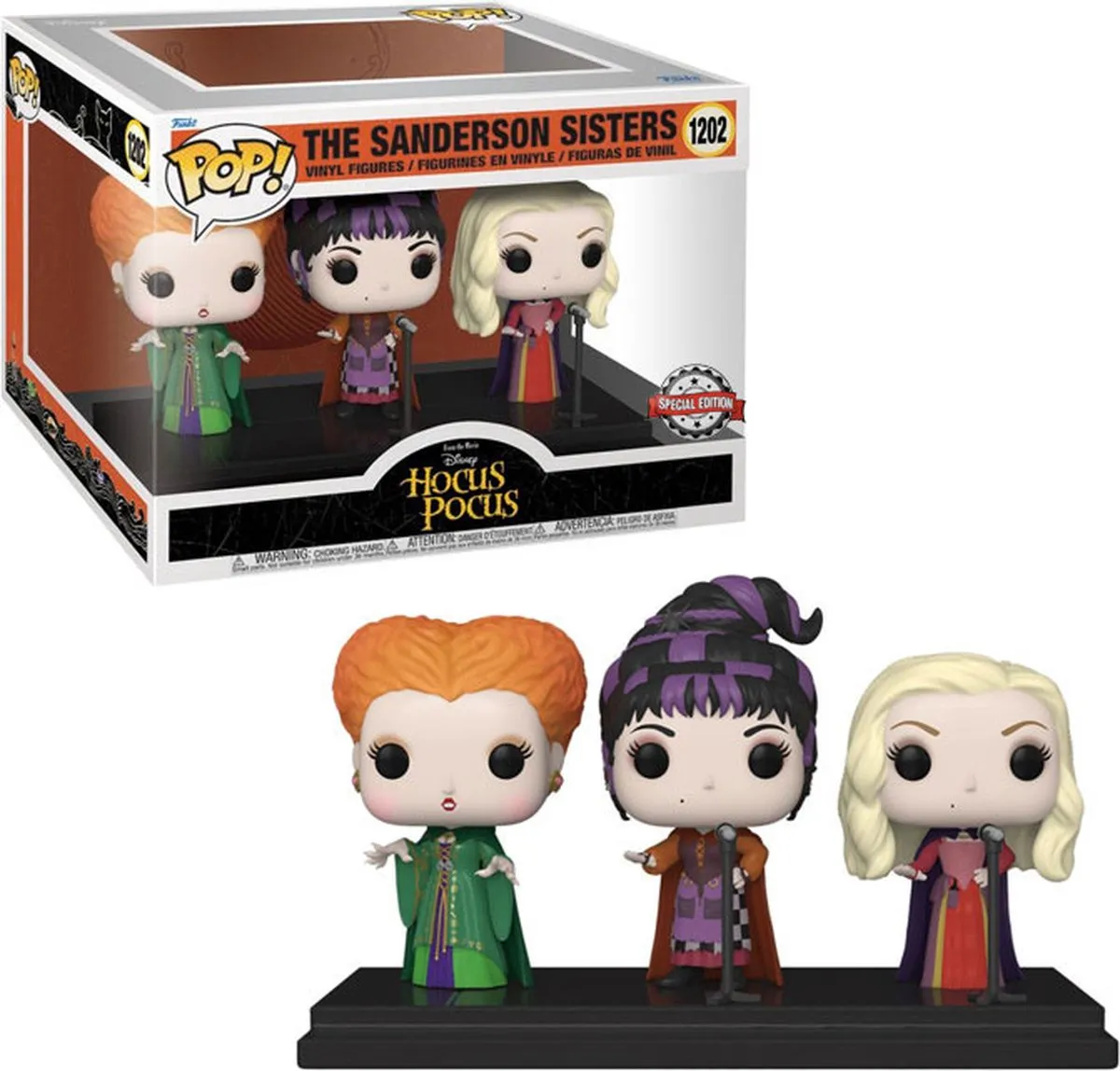 Funko Pop! Disney Hocus Pocus The Sanderson Sisters 1202