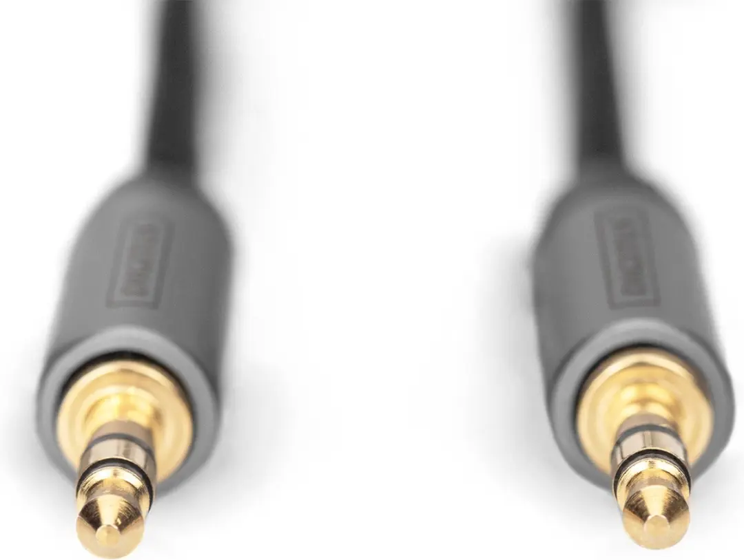 Digitus DB-510110-018-S Audiokabel 3,5mm - 1,8m - Zwart