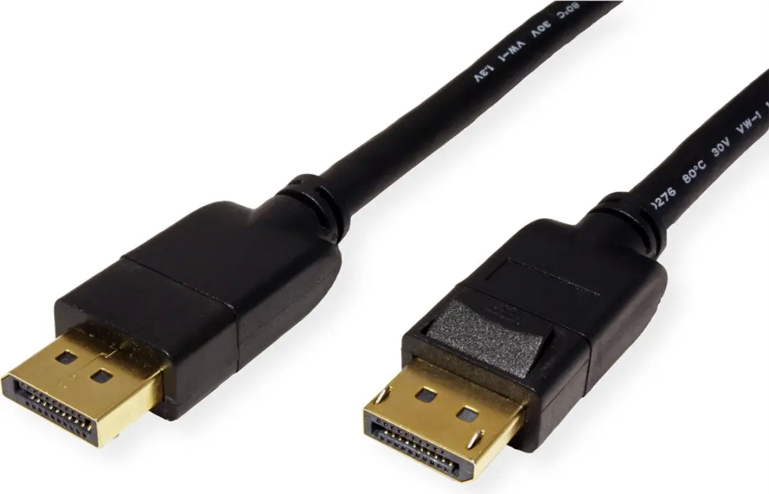 Roline DisplayPort Kabel DP v1.3/v1.4 M/M - 2m - Zwart