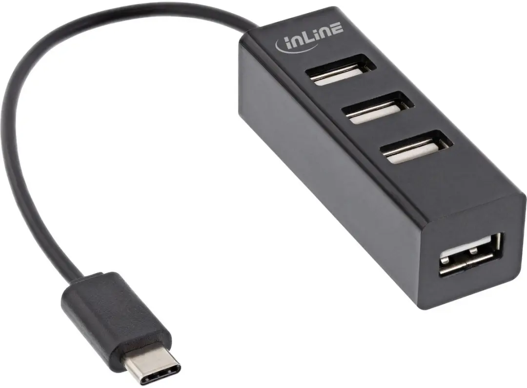 InLine USB-C Hub 4x USB-A