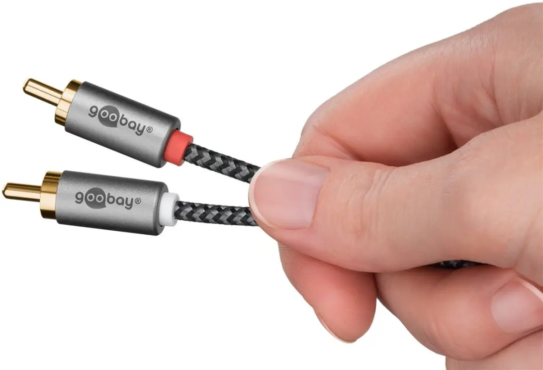 Goobay Plus 3,5mm Jack Kabel - 5m - Zwart