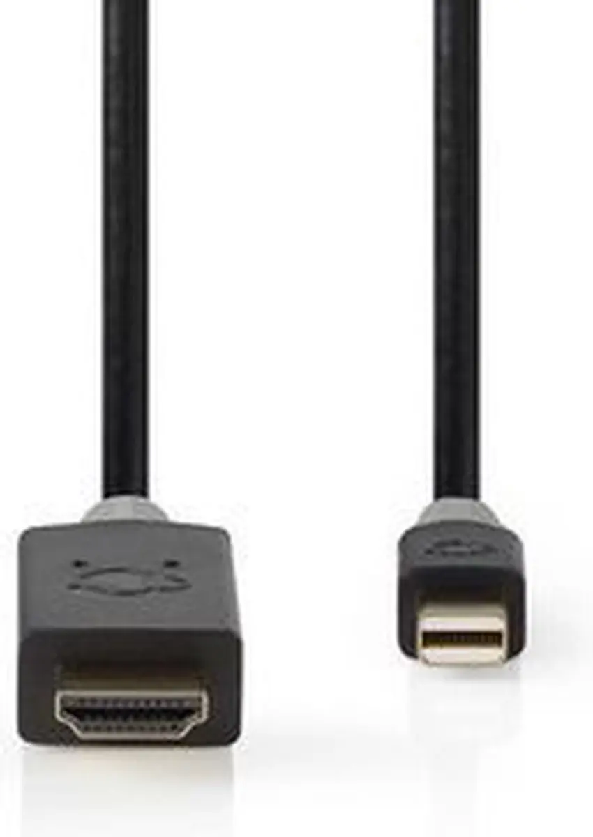 Nedis Mini DisplayPort naar HDMI Kabel 48Gbps 2m - Antraciet - afbeelding 6 van 6