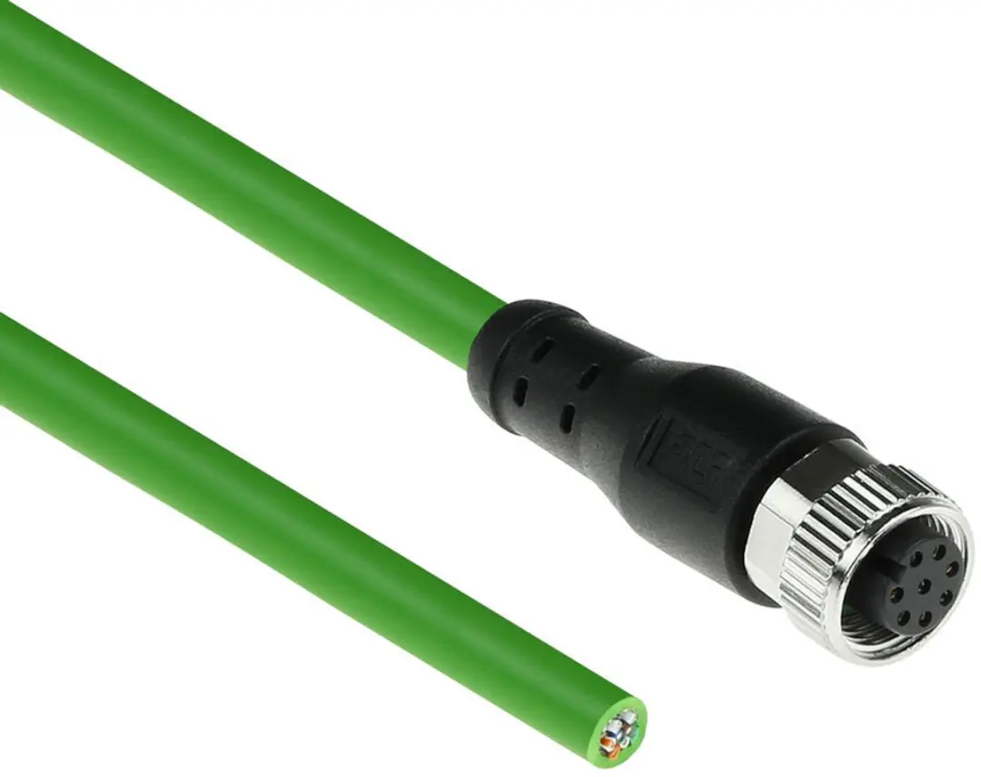 ACT Industrial Sensor Kabel M12A 8-polig 1,50m