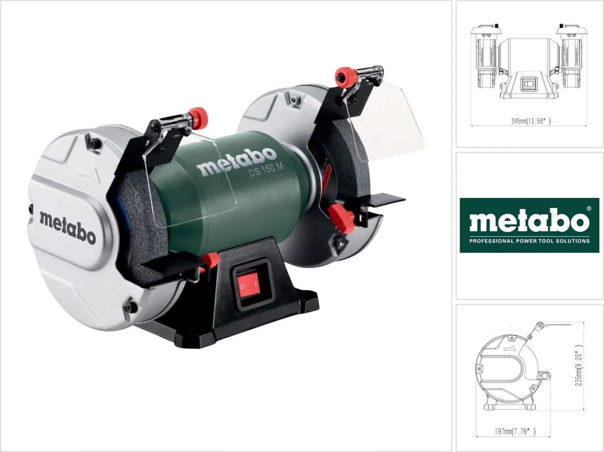 Metabo DS 150M Slijpmachine - 150mm - 36P/60N Schijven