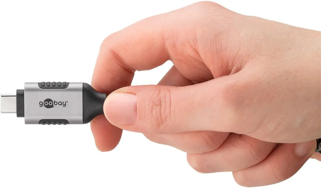 Goobay USB-C naar RJ45 LAN Kabel CAT6 - 1,5m - Zwart