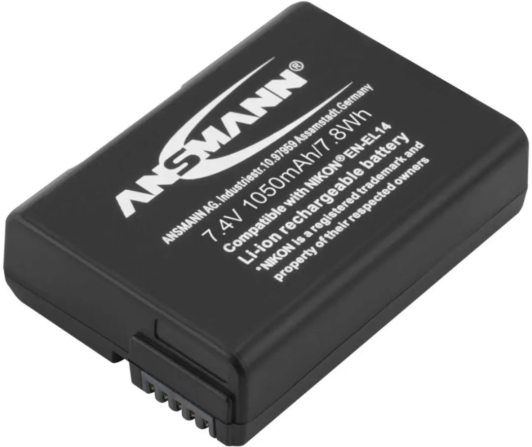Ansmann Accu Nikon EN-EL14 1000mAh - 7.4W