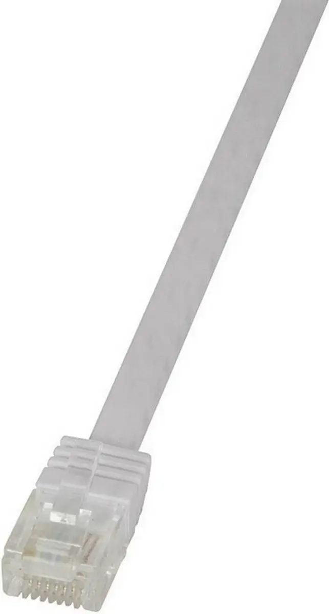 Logilink CF2091U Netwerkkabel CAT 6 10m - Wit