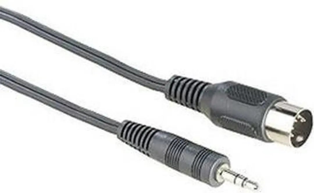 Hama CON.CAB.DIN 3,5mm Stereo 1,5m - Zwart