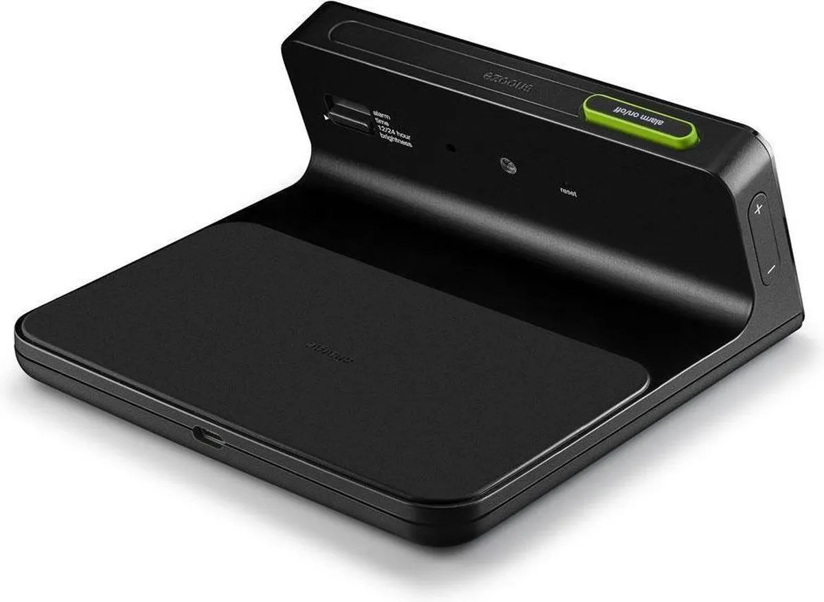 Braun BC21B Digitaal Wekker - Qi Laadstation - Zwart - afbeelding 2 van 6