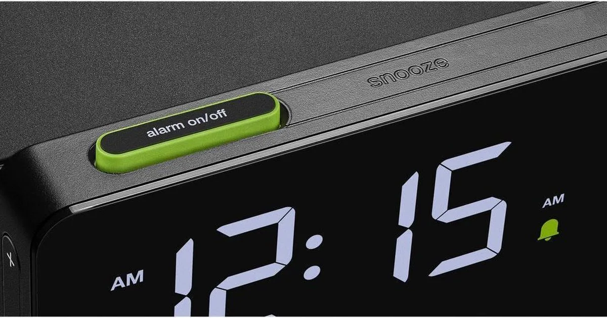 Braun BC21B Digitaal Wekker - Qi Laadstation - Zwart - afbeelding 4 van 6