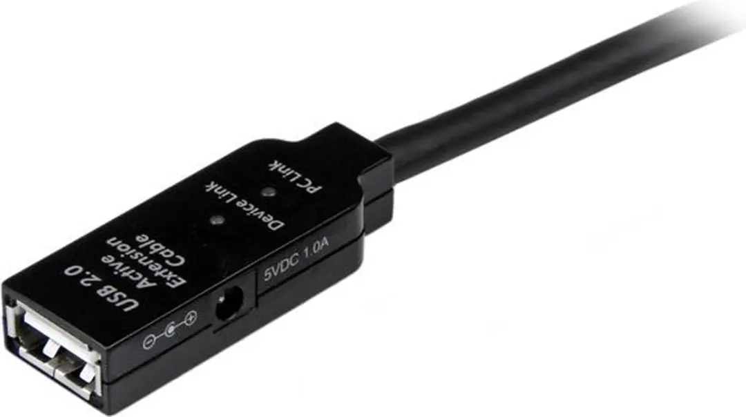 Startech USB 2.0 Verlengkabel 15m - M/F - Zwart