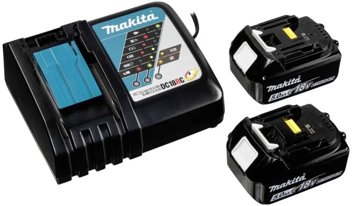 Makita DHP486RTJ Klopboor-/Schroefmachine 18V - 2x 5.0Ah