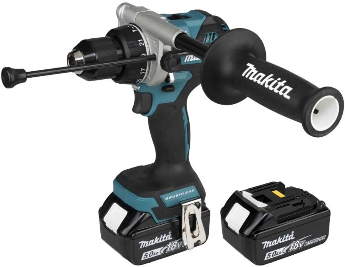 Makita DHP486RTJ Klopboor-/Schroefmachine 18V - 2x 5.0Ah