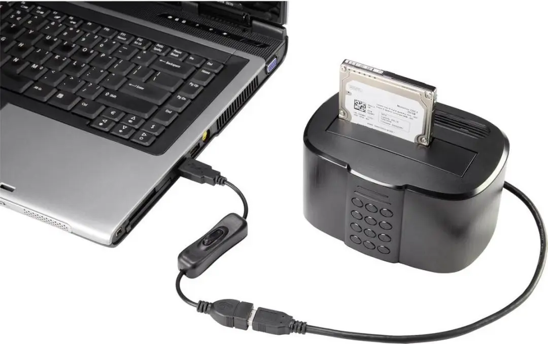 Renkforce RF-3322982 USB 2.0 Kabel A-A 0,25m - Zwart
