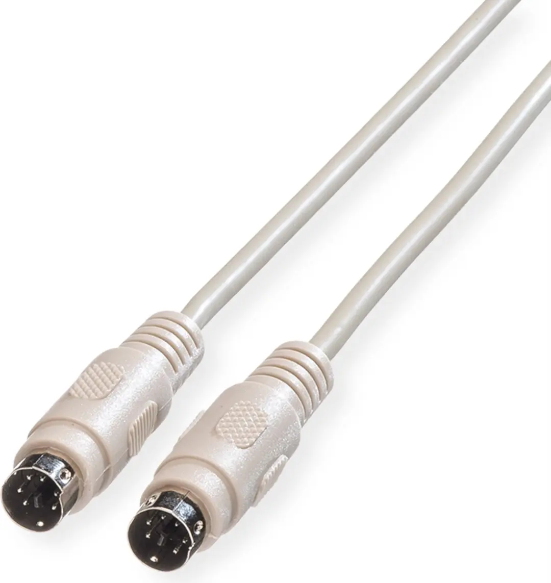 Roline PS/2 Kabel M/M 1,8m - Grijs
