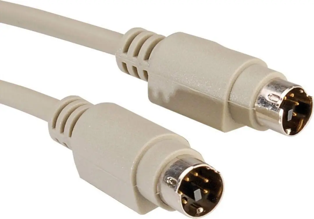 Roline PS/2 Kabel M/M 1,8m - Grijs