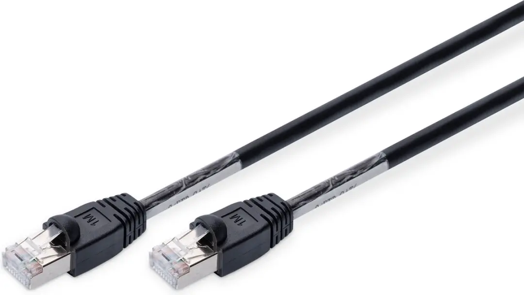 Digitus DK-1644-010/BL-OD RJ45 Netwerk Kabel Cat 6 S/FTP 1m