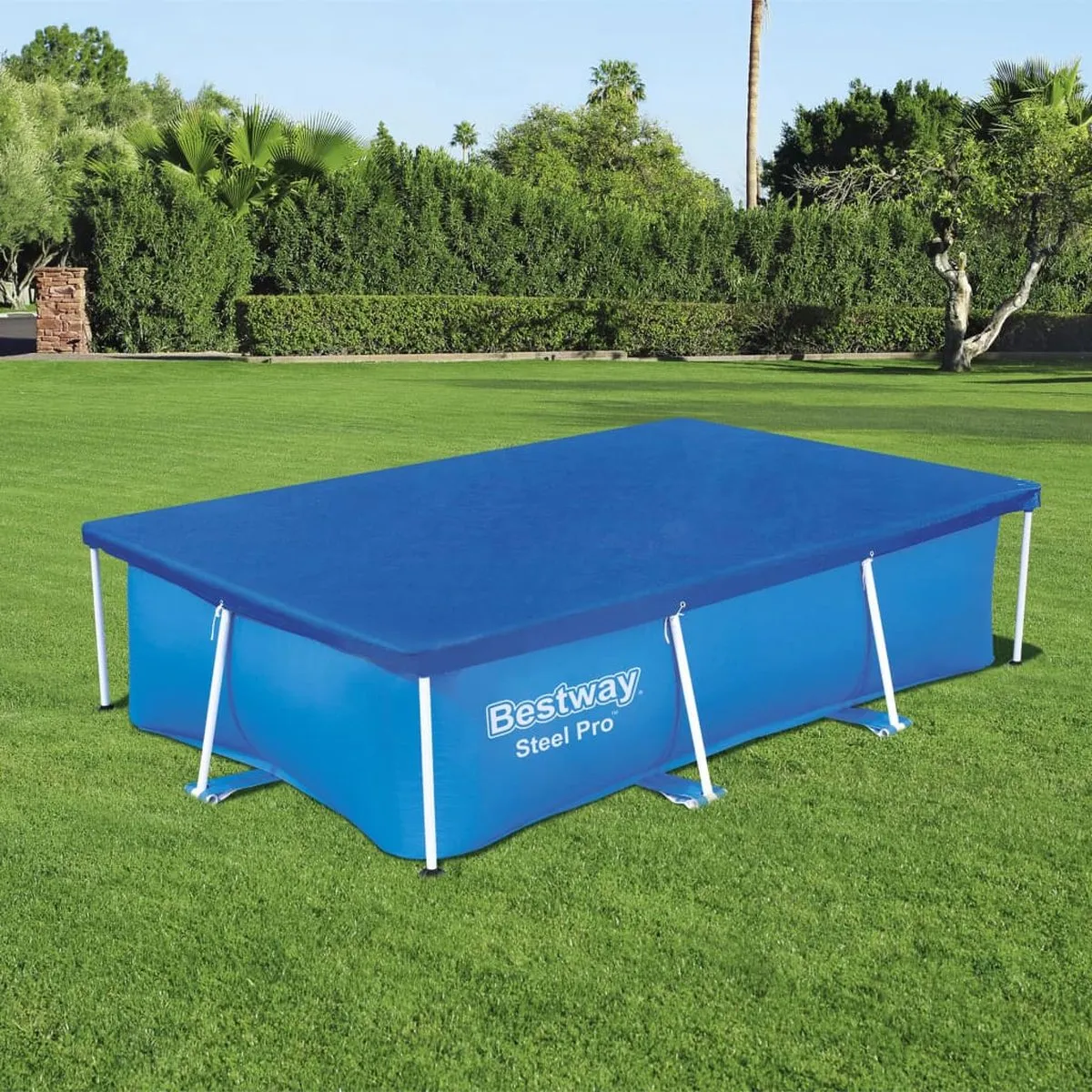 Bestway Steel Pro Afdekzeil 259x170cm - Blauw