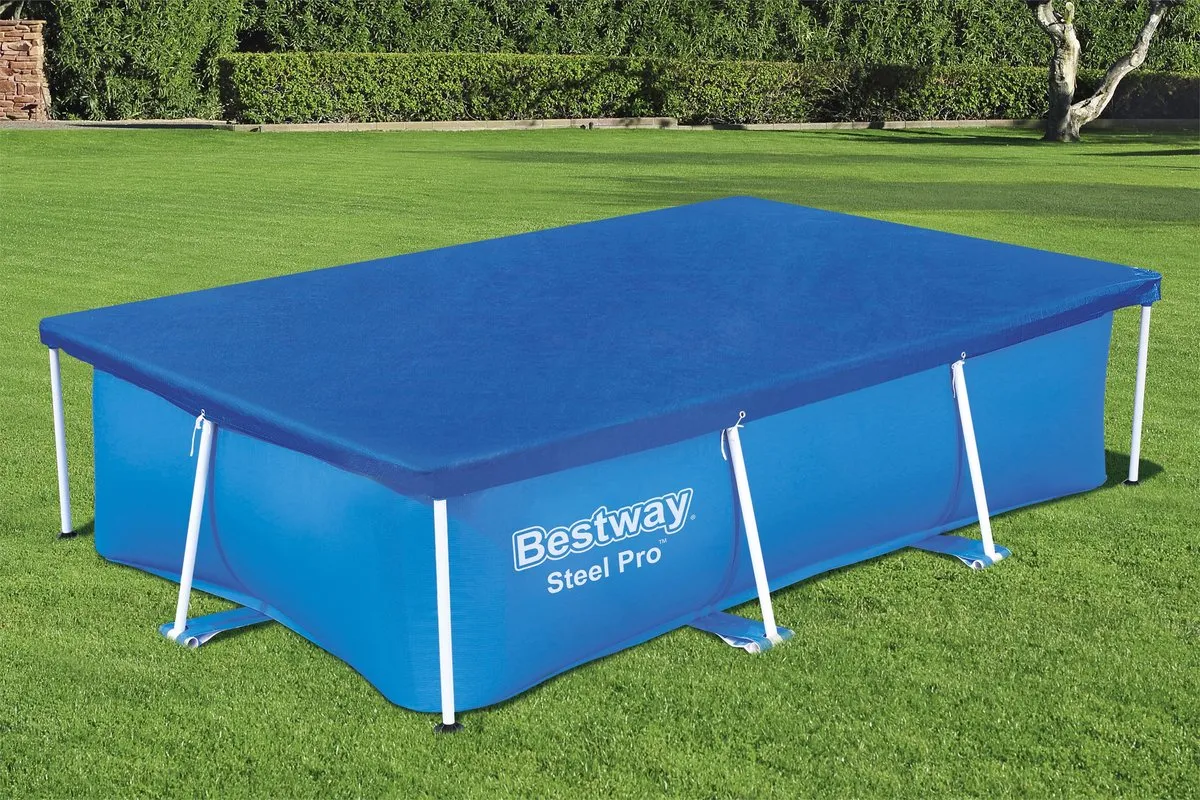 Bestway Steel Pro Afdekzeil 259x170cm - Blauw