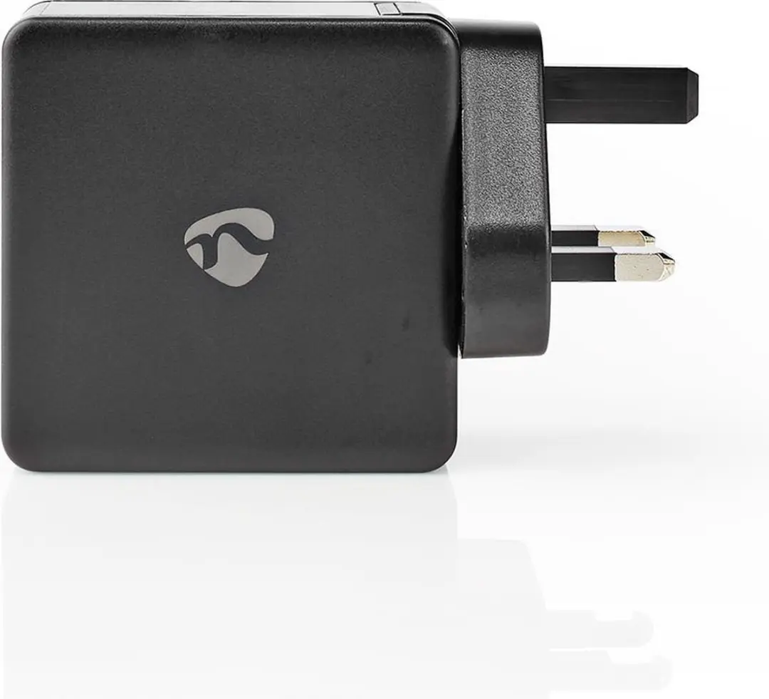 Nedis WCPD30W110BKUK Oplader 48W - 2x USB - Zwart